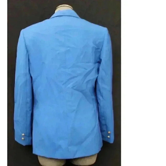 Vtg Blue Academy Award Career Apparel Los Angeles Women's 6 Blazer Jacket Oscars - Picture 2 of 3